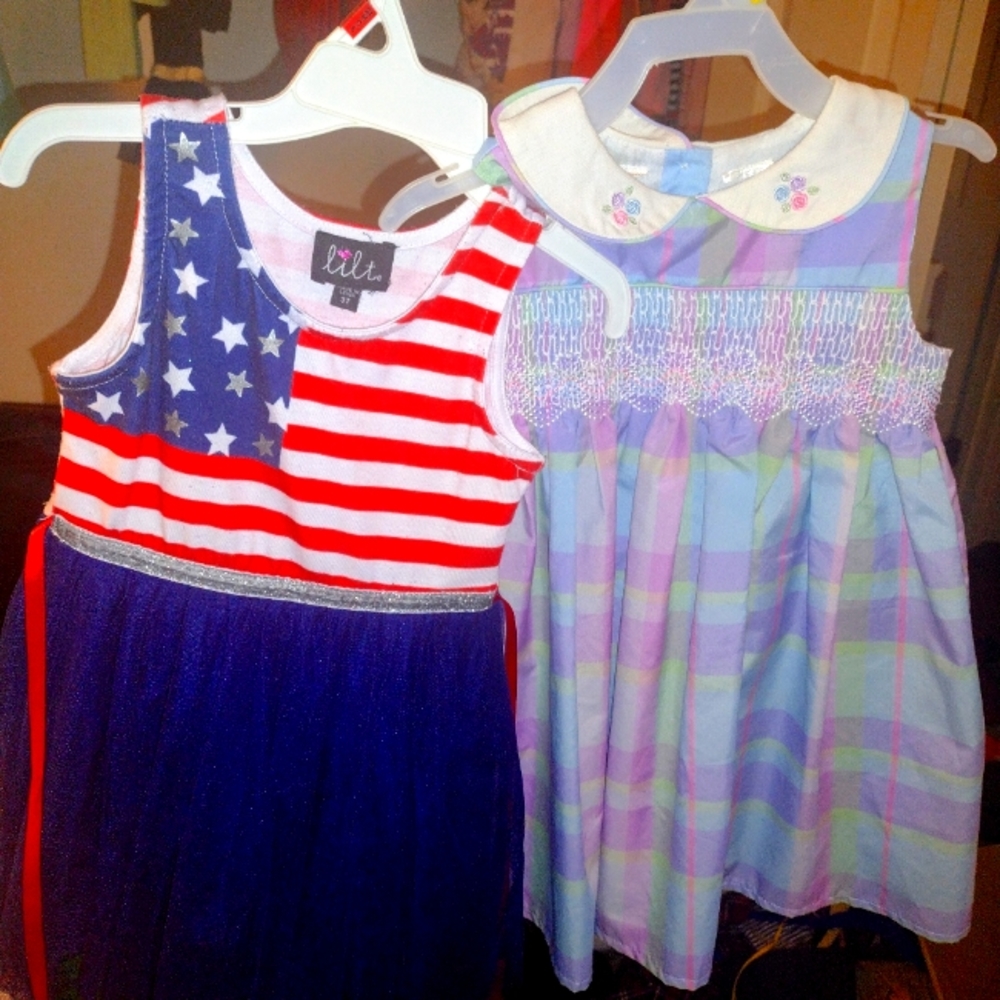 Little girls 3T dress lot all name brand